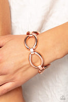 Constructed Chic - Copper Bracelet Paparazzi