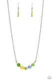 BOUQUET We Go - Green Necklace Paparazzi