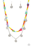 Rainbow Dash - Multi-Colored Necklace Paparazzi