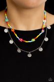 Rainbow Dash - Multi-Colored Necklace Paparazzi