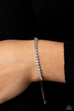 Dynamic Diamonds - White Bracelet Paparazzi