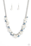 Glinting Goddess - Blue Necklace Paparazzi