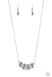 Lustrous Laurels - Green Necklace Paparazzi