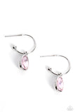 Teardrop Tassel - Pink Earrings Paparazzi