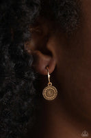 Mandala Maiden - Gold Earrings Paparazzi