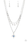 The Second Star To The LIGHT - Blue Necklace Paparazzi