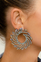 Firework Fanfare - Multi Post Earrings Paparazzi (#858)