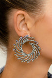 Firework Fanfare - Multi Post Earrings Paparazzi (#858)