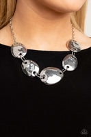 That RING You Do - Silver Necklace Paparazzi