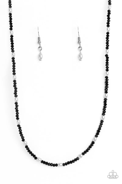Beaded Blitz - Black Necklace Paparazzi