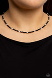 Beaded Blitz - Black Necklace Paparazzi