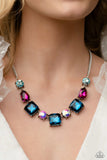 Elevated Edge - Multi-Colored Necklace Paparazzi