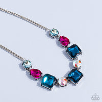 Elevated Edge - Multi-Colored Necklace Paparazzi