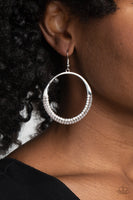 Material PEARL - Silver Earrings Paparazzi