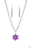 Dazzling Dahlia - Purple Necklace Paparazzi