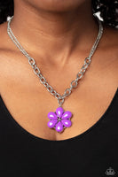 Dazzling Dahlia - Purple Necklace Paparazzi