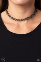 If I Only Had a CHAIN - Black Necklace Paparazzi