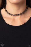If I Only Had a CHAIN - Black Necklace Paparazzi