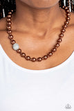 Countess Chic - Brown Necklace Paparazzi