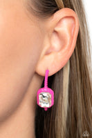 Call Me TRENDY - Pink Earrings Paparazzi