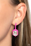 Call Me TRENDY - Pink Earrings Paparazzi