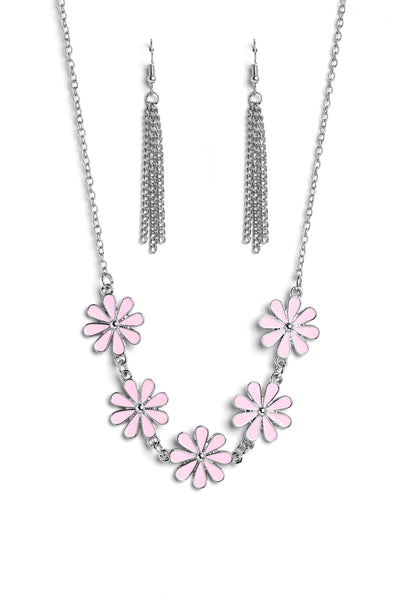 Flora Fantasy - Pink Necklace Paparazzi