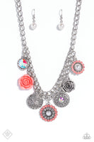 Garden Grace - Orange Necklace Paparazzi