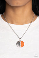 Captivating Contrast - Orange Necklace Paparazzi