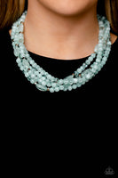 Layered Lass - Blue Necklace Paparazzi (#856)