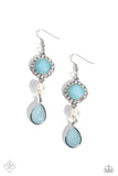 European Energy - Blue Earrings Paparazzi