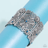 Garden City - Blue Bracelet Paparazzi