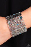 Garden City - Blue Bracelet Paparazzi