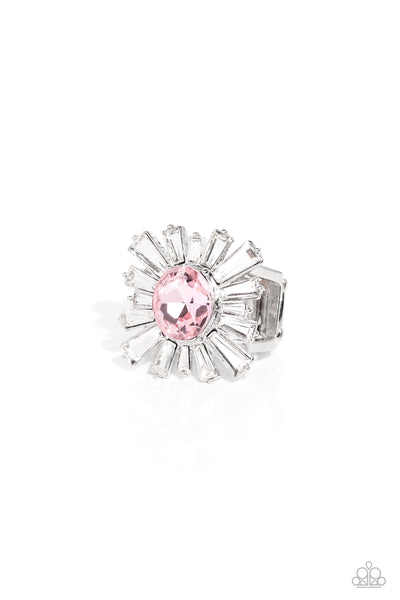 Starburst Season - Pink Ring Paparazzi