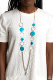 Beach Hub - Blue Lanyard Necklace Paparazzi
