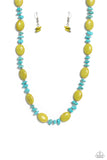 Stone Age Showcase - Green Necklace Paparazzi