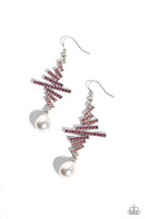 Timeless Tapestry - Pink Earrings Paparazzi