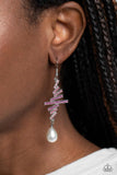 Timeless Tapestry - Pink Earrings Paparazzi