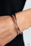 Teasing Twist - Gold Bracelet Paparazzi