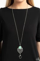 Celestial Charisma - Green Necklace Paparazzi