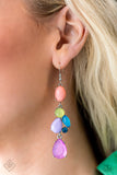 Mystifying Matinee - Multi-Colored Earring Paparazzi (#858)