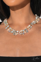 Enchanting - Gold Zi Necklace Paparazzi