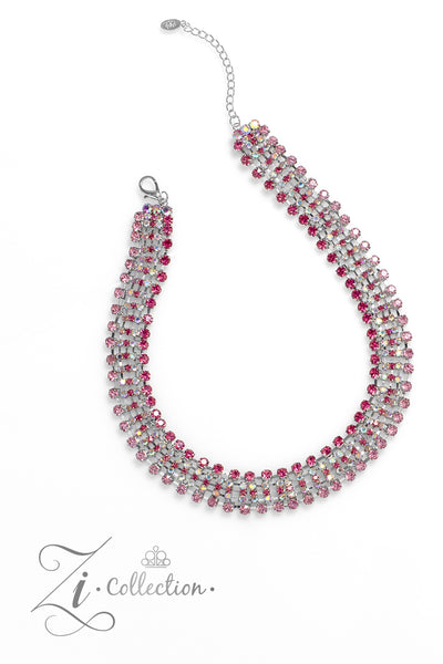 Flirtatious - Pink Zi Collection Necklace Paparazzi