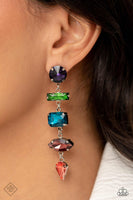 Connected Confidence - Multi-colored Earrings Paparazzi