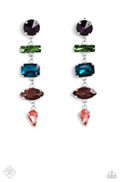 Connected Confidence - Multi-colored Earrings Paparazzi