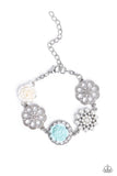 Tea Party Theme - Blue Bracelet Paparazzi