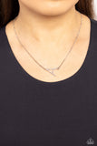 INITIALLY Yours - A - White Necklaces Paparazzi