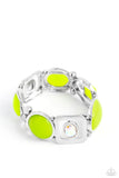 Majestic Mashup - Green Bracelet Paparazzi