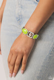 Majestic Mashup - Green Bracelet Paparazzi