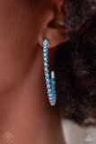 Put a STRING on It - Blue Earrings Paparazzi