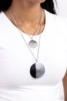 Striped Style - Silver Necklace Paparazzi